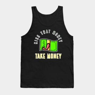 Money vector Kiss that money Tank Top